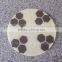 Diamond Sponge Polishing Pad 17 inch Fibre Meterial for Concrete Floor Restoration Terrazzo Honed Polished Dry Polishing