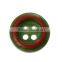 Custom Army Green Plastic Button