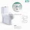 HTD-0840A Dual flush bathroom design ceramic washdown one piece toilet