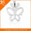 Fancy Elephants Shaped 316L Stainless Steel Pendant Necklace Design For Girls Stainless Steel Jewelry Pendant Necklace