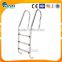 SF-315 stainless steel304 316 and plastic 2 steps to 5 step swimming pool ladder