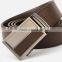 2016 new design promotion pretty leather gift set for men with belt ,wallet