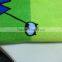 2015 fashion football beach towel of green color with custom design