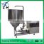 food grade vacuum emulsifier high shear mixer sanitary high shear pump mixer homogenizador machine of milk