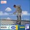 Waterborne solar-reflective multi-surface roof paints