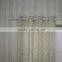 New arrival 100% Polyesterhigh taste circle design Linen Like Jacquard Curtain fabric