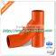 ductile iron Y type elbow pipe fittings