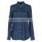 chic high quality cotton denim mens shirt JXF115