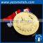 custom design metal engrave saint medal