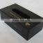 Bottom price hotsell luxury pu leather tissue box with drawer