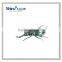 Polyresin silver electro plating insect decoration gift craft table top with metal legs