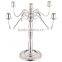CANDELABRAS WEDDING CANDELABRA CENTREPIECE 5 ARM SHINY stainless steel candle holeders