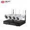 H.264 960P Wifi Bullet CCTV Camera System 8 CH NVR Kit