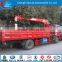 High quality crane truck high performance lift truck FAW 4x2 mini truck crane for sale