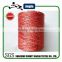 Colored polyester yarn for weaving and knitting yarn