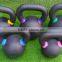 High quality E-coated Cast Iron Kettlebell/kettlebell/color ring kettlebell