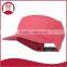 Custom-made plain 5 Panel Cotton Wholesale Baseball Cap