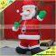 Christmas decoration inflatable Santa Claus, cartoon character santa claus for sale
