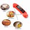 2016 Amazon New LED Digital Food Meat Talking Thermometer with Folding Probe