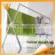 Mobile Stainless Steel Clothes Drying Rack, Scalable Modern X-type Balcony Clothes Drying Rack