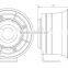 SU-9080 ABS alarm speaker , 113dB 8 ohm 500-10K Hz horn speaker