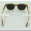 2015 OEM Colorful Bamboo Wooden Sunglasses Cheap Wholesale Wooden Sunglasses China Print Logo Promotional Sunglasses