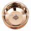 IndianArtVilla Handmade Steel Copper Induction Handi 600 ML - Serving & Baking Indian Cuisines Dishware Home Hotel Restaurant