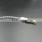 Replacement in ear monitor( 535) upgrade cable plated silver with ear hook and gold plated 3.5mm slim plug
