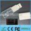 free Customize Logo crystal usb flash memory