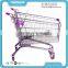 Easy Use 4 Wheel European Style Supermarket Foldable Wanzl Shopping Trolley