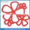 Colorful silicone cup mat hot selling silicone baking mat