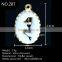 zinc alloy metal paint pendant engraved picture on pendant used for garment/shoe pendant-287