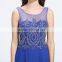 New design fashion floor length sleeveless sexy formal evening dress