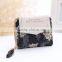 Hot custom gift manufacturer style PU leather lady printed wallet