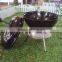 Portable Charcoal BBQ Grill,Mini BBQ Grill with Charcoal
