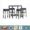 2013 Rattan bar furniture bar table stool set