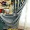 luxury 2016 100% polyester flocking drapery window curtain