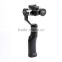 3 Axis Gimbal Stabilizer for go pro sport action camera with mini monitor