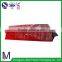 Clear OPP plastic bag with cutom printing / side gusset printed bread bag