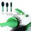 Raffini New Patterned Top selling Plastic with Swirl design Handle Oval Cushion hair brush