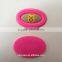 Cute PVC rubber label,rubber badges for slipper