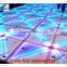 720pcs leds rgb light up dance floor, 1mx1m size ip65 led dance floor