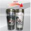 2016 Hot sale Popular Heat Sensitive Color change Stainless steel mug
