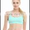 Kiteng high quality front arched straps yoga sports bra with wicking fabric and padding Office In United States small minimum