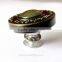 brush brass color alloy jeans button for man jeans