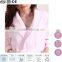 lady pink wool bathrobe china