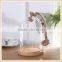 eco-friendly wedding glass bell dome with base