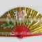 China traditional bamboo kungfu fans,wushu fans in different colours