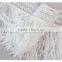 2016 wholesale new 18cm white long silk tassel fringe for curtain or dress