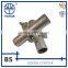 EN74 Drop Forged Galvanized Fixed 90 Degree Coupler